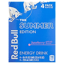 Red Bull The Summer Edition Juneberry Energy Drink, 8.4 fl oz, 4 count