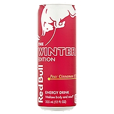 Red Bull The Winter Edition Pear Cinnamon Energy Drink, 12 fl oz