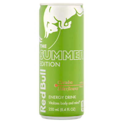 Red Bull The Summer Edition Curuba Elderflower Energy Drink, 8.4 fl oz ...