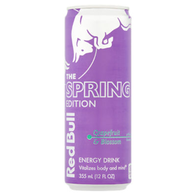 Red Bull The Spring Edition Grapefruit & Blossom Energy Drink, 12 fl oz