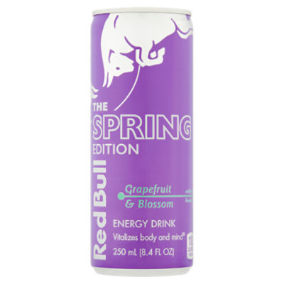 Red Bull The Spring Edition Grapefruit & Blossom Energy Drink, 8.4 fl oz