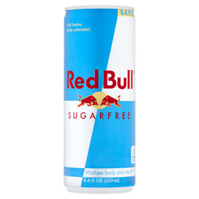 Red Bull Sugarfree Energy Drink, 8.4 fl oz, 8.4 Fluid ounce