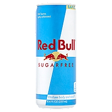 Red Bull Sugarfree, Energy Drink, 8.4 Fluid ounce