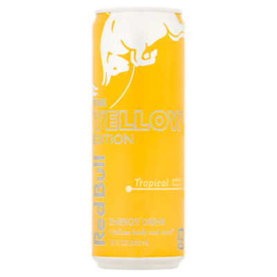 Red Bull The Yellow Edition Tropical Energy Drink, 12 fl oz, 12 Ounce