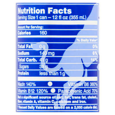 red bull nutrition facts