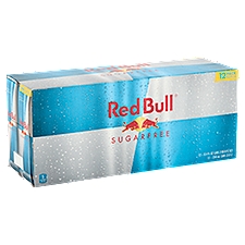 Red Bull Sugarfree Energy Drink, 8.4 fl oz, 12 count