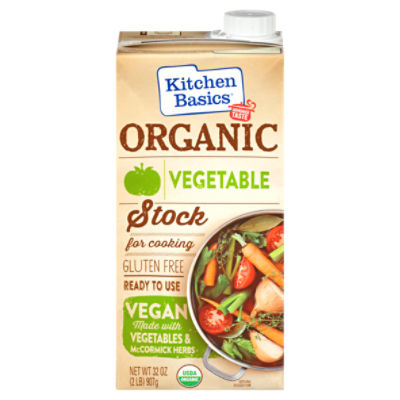 Kitchen Basics Organic Vegetable Stock, 32 oz