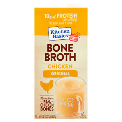 Kitchen Basics Original Chicken Bone Broth, 32 oz Fairway