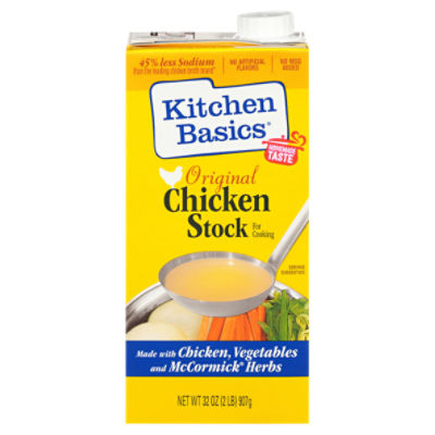 Kitchen Basics Original Chicken Stock, 32 fl oz, 32 Ounce