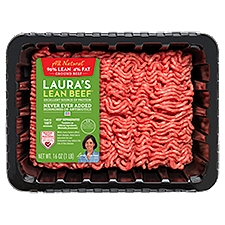 Laura's Lean Beef All Natural 96% Lean 4% Fat Ground, Beef, 16 Ounce