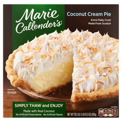 Marie Callender's Coconut Cream Pie, 30.3 oz