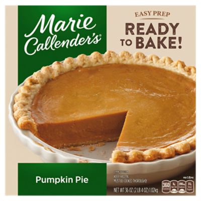 Marie Callender's Pumpkin Pie, 36 oz