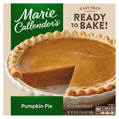 Marie Callender's Pumpkin Pie, 36 oz, 36 Ounce