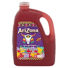 AriZona Fruit Punch Fruit Juice Cocktail, 128 fl oz, 128 Fluid ounce