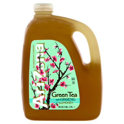 AriZona Green Tea with Ginseng and Honey, 128 fl oz, 128 Fluid ounce