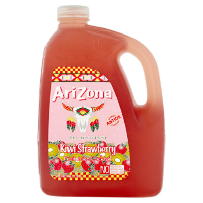 AriZona Kiwi Strawberry Fruit Juice Cocktail, 128 fl oz ShopRite