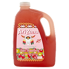 AriZona Kiwi Strawberry Fruit Juice Cocktail, 128 fl oz, 128 Fluid ounce