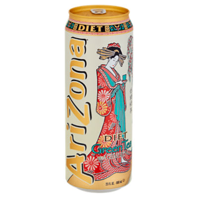 AriZona Diet Green Tea with Ginseng, 23 fl oz