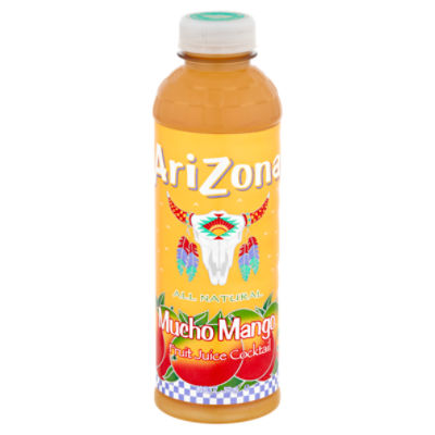 AriZona Mucho Mango Fruit Juice Cocktail, 20 fl oz