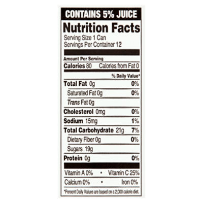 Arnold Palmer Nutrition Label Blog Dandk
