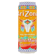 AriZona Fruit Juice Cocktail, Mucho Mango, 23 Ounce