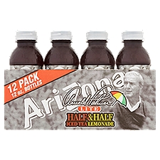 Arizona Arnold Palmer Lite Half & Half Iced Tea Lemonade, 12 oz, 12 count, 144 Fluid ounce