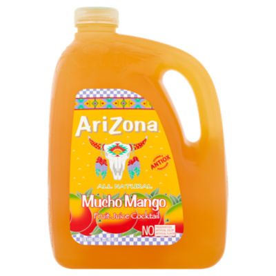 AriZona Mucho Mango Fruit Juice Cocktail, 128 fl oz