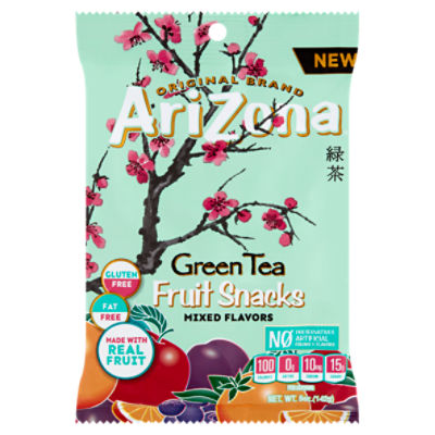 AriZona Mixed Flavors Green Tea Fruit Snacks, 5 oz ShopRite