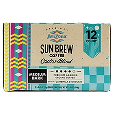 AriZona Sun Brew Coffee Cactus Blend, 0.42 oz, 12 count