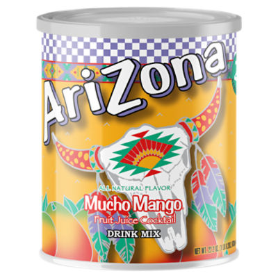 Arizona Mucho Mango Fruit Juice Cocktail Drink Mix, 22.2 oz