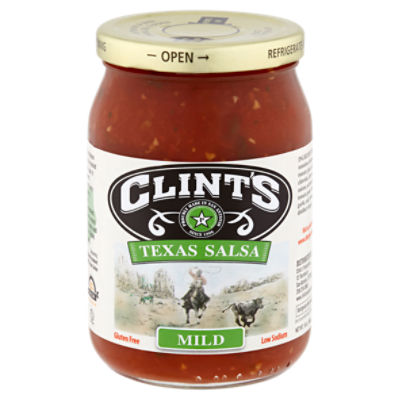 Clint's Mild Texas Salsa, 16 oz.