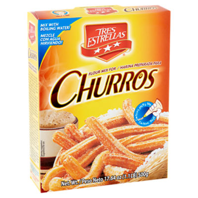 Tres Estrellas Churros Flour Mix, 17.64 oz