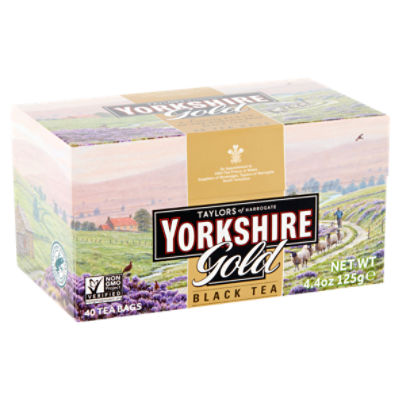 Taylors of Harrogate Yorkshire Gold Black Tea Bags, 40 count, 4.4 oz -  ShopRite