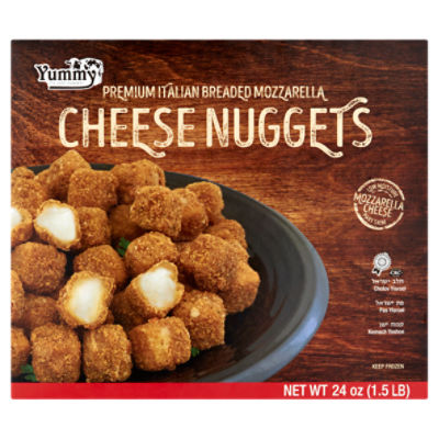 Yummy Premium Italian Breaded Mozzarella Cheese Nuggets, 24 oz