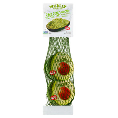 Wholly Organic Smashed Avocado, 2 oz, 16 ct