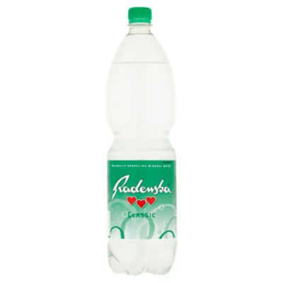 Radenska Classic Naturally Sparkling Mineral Water, 50.7 fl oz