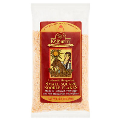 Kelemen Authentic Hungarian Small Square Noodle Flakes, 8.8 oz