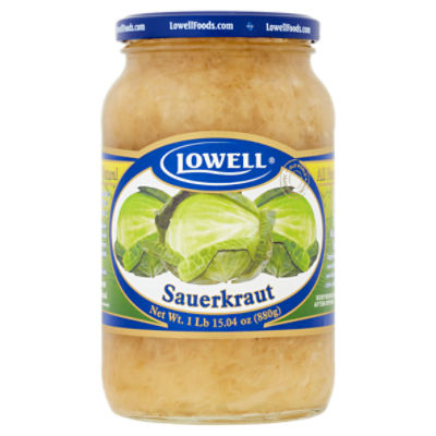 Lowell Foods Sauerkraut, 1 lb 15.04 oz