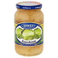 Lowell Foods Sauerkraut, 30.34 Ounce