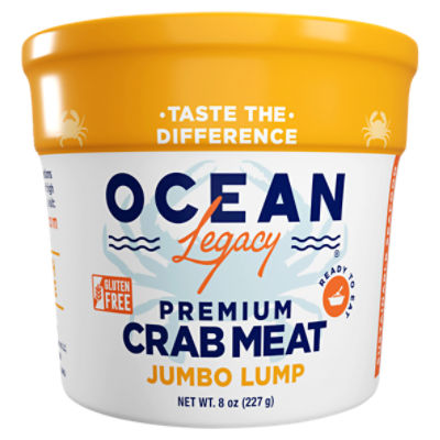 Ocean Legacy Jumbo Lump Crab Meat, 8 oz