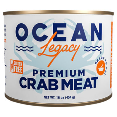 Ocean Legacy Super Lump Premium Crab Meat, 16 oz