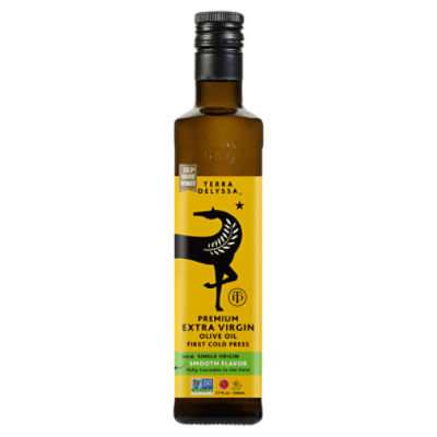 Terra Delyssa Single Origin Smooth Flavor Premium Extra Virgin Olive Oil, 17 fl oz