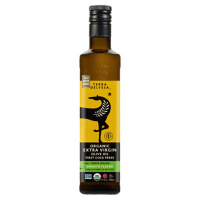 Terra Delyssa Single Origin Smooth Flavor Organic Extra Virgin Olive Oil, 17 fl oz