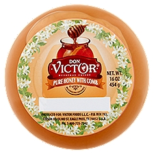 Don Victor Blossom Pure Honey with Comb, 16 oz