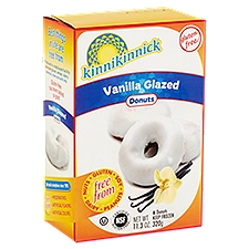 Kinnikinnick Vanilla Glazed, Donuts, 11.3 Ounce