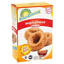 Kinnikinnick Maple Glaze Donuts, 6 count, 11.3 oz