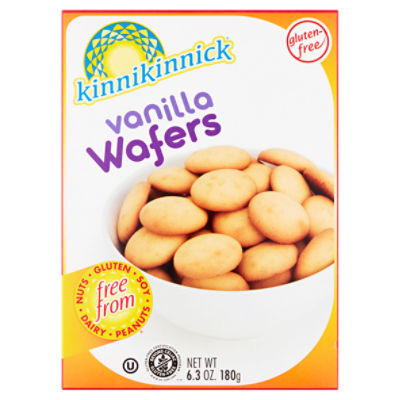 Kinnikinnick Vanilla Wafers, 6.3 oz