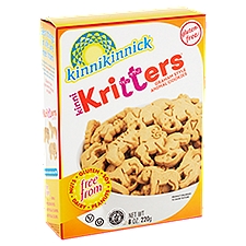 Kinnikinnick Kinni Kritters Graham Style Animal Cookies, 8 oz