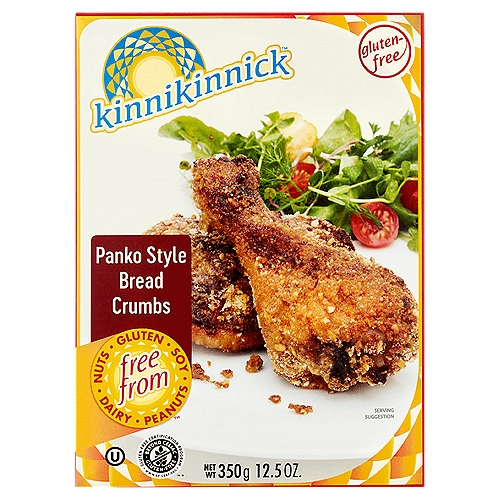 Kinnikinnick Panko Style Bread Crumbs, 12.5 oz