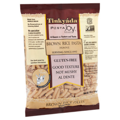 Tinkyáda Pasta Joy Ready Penne Brown Rice, Pasta